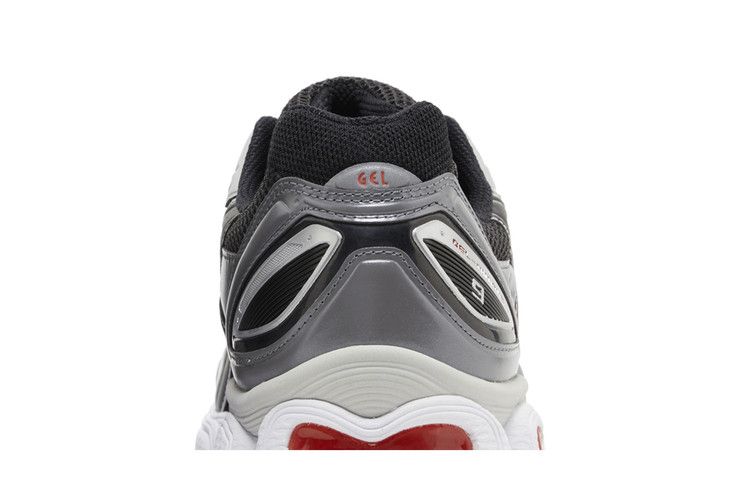 Men's Sneakers ASICS Gel-Nimbus 9 Graphite Grey Red Graphite Grey/Pure Silver