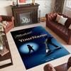 Michael Jackson 27 Personalized Name Floor Rug Office Rug Perfect for Balcony Bedrooms Game Room Foyer Anti-slip Rug Anime Office Decor