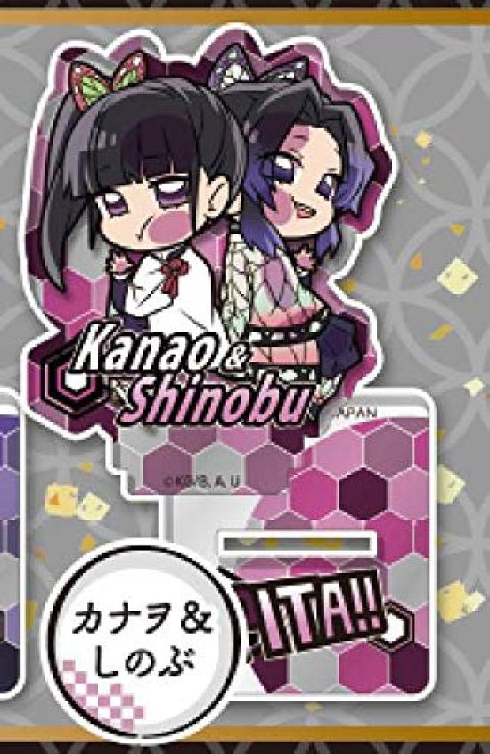 

Deformed Demon Kimetsu no Yaiba Acrylic Stand [Kanao & Shinobu] Pita! Slayer Vol.2