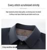 2025 Men's Spring/Autumn Business Jacket - Middle-Aged Fashion, Solid Color Lapel, Outdoor Administrative Style