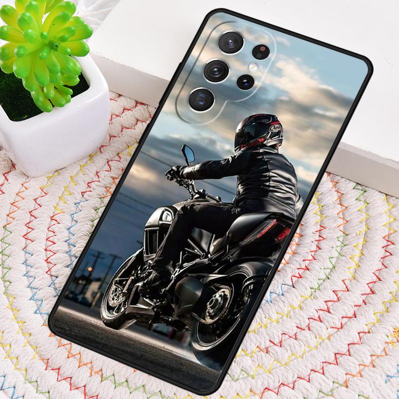 Cool motorcycle Phone Case for Samsung Galaxy note 10 pro S26 Ultra S23 S24 FE S25 S21 S22 PLUS shockproof Cove