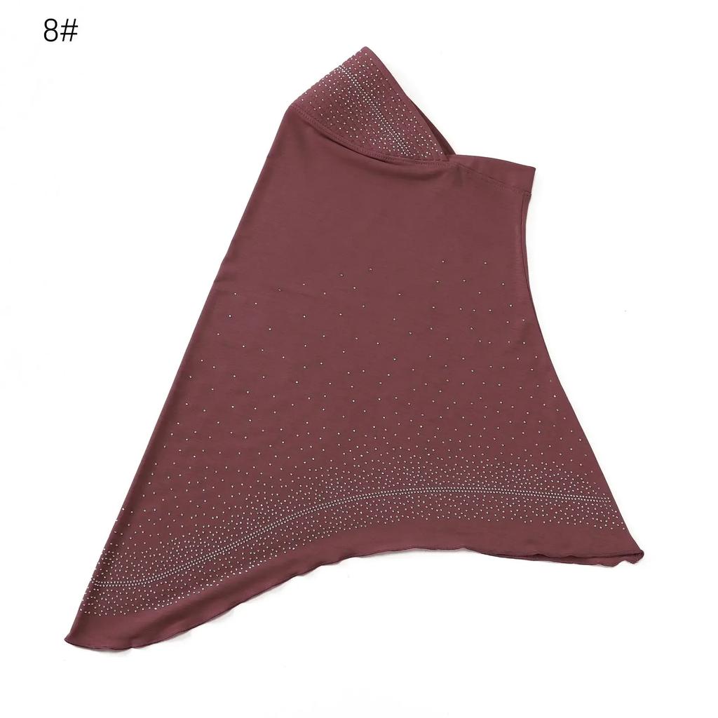 Ramadan Hijab Instant Femei Eșarfă Musulmană Lanț Eșarfă de Cap Înfășurări Elastic Acoperire Cap Gât Șaluri Amira Hijaburi Islamice pentru Rugăciune Turban