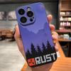 RUST Game Phone Case For IPhone 17 Pro Max 15 Pro 16 14 Plus 12 13 Mini 11 Pro Shockproof Soft Cover
