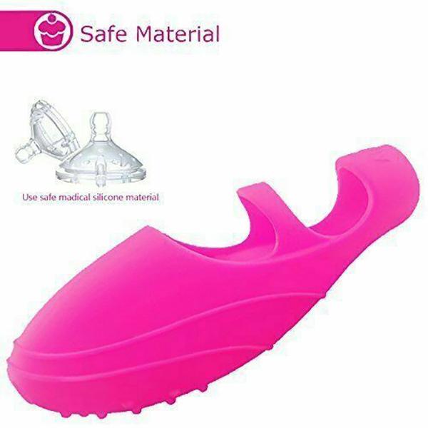 Clit Vibrator Vibrating Finger Sleeves Clitoral Massager Sex Toys for Women