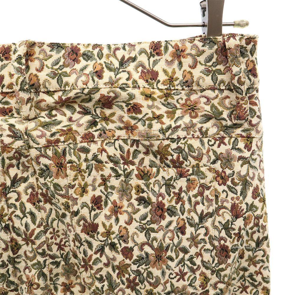 Bon Vieux Temps Overall handle Gobelin tapestry Tapered pants 36 Brown Women Used