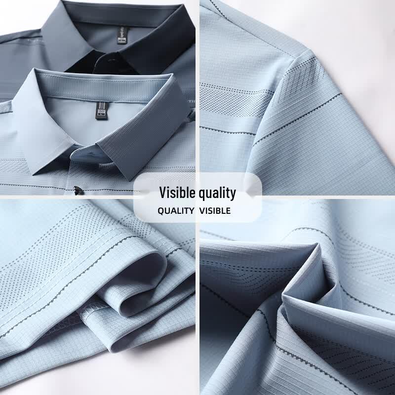 Tucano Men's Ice Silk Short-Sleeve Polo Shirt