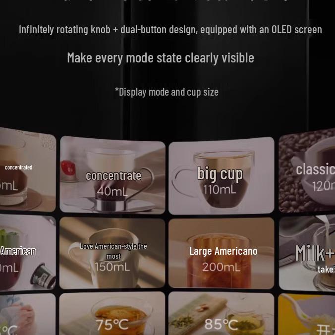 S1203: Fully Automatic Italian & American Coffee Capsule Dispenser for Home and Hotel