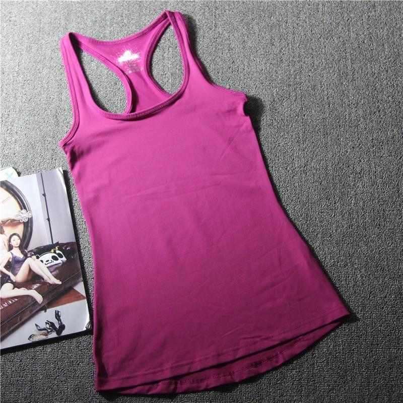 Yoga Quality Sleeveless Women's Tight Stretch Sports Vest