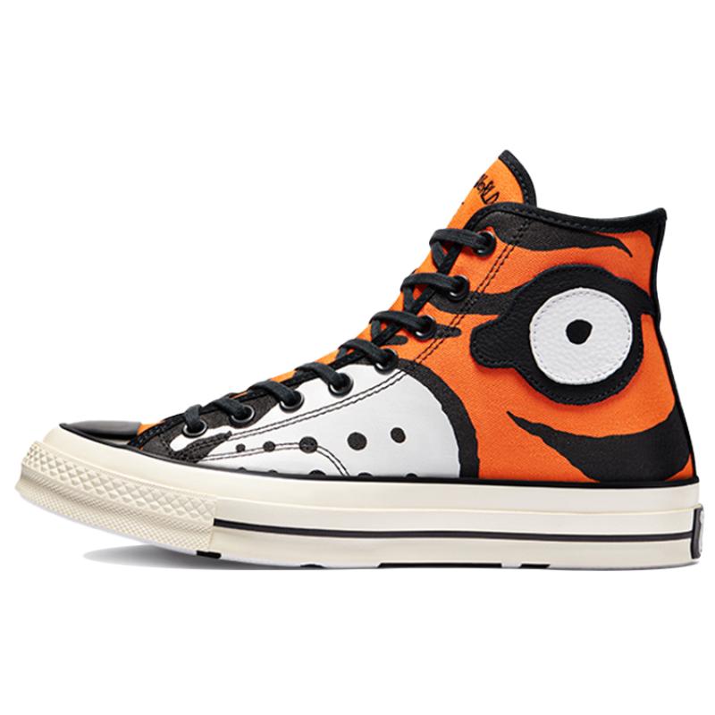 

SOULGOODS x Converse Chuck 70 Chuck 70 Trendy Comfort High Top Canvas Shoes Unisex Black White Orange 37.5