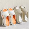 Summer Men Home Slippers Thick Bottom Beach Outdoor Slides Fashion Comfortable Non-slip Slippers Breathable Casual Women Indoor Slippers