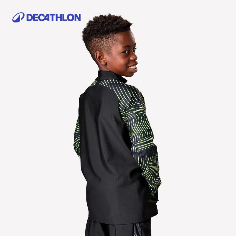 Decathlon Youth Half-Zip Soccer Training Top