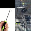 U-shaped Garden Mower-portable Hand-held Lawn Care Tool, Used for Loosening Soil and Plant Maintenance, Very Suitable for Removing Cracks and Moss.
