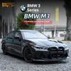 1:18 BMW M3 Model Car Exquisite Simulation Alloy Diecast Model High-Performance Coupe Pull Back Toy Car Collectible Decoration