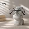 Studio Front Desk Display Moai Eyeglass Holder, Abstract Easter Island Stone Stand, Fun Glasses Artistic Accessory Creative Stands, Modern Decorative