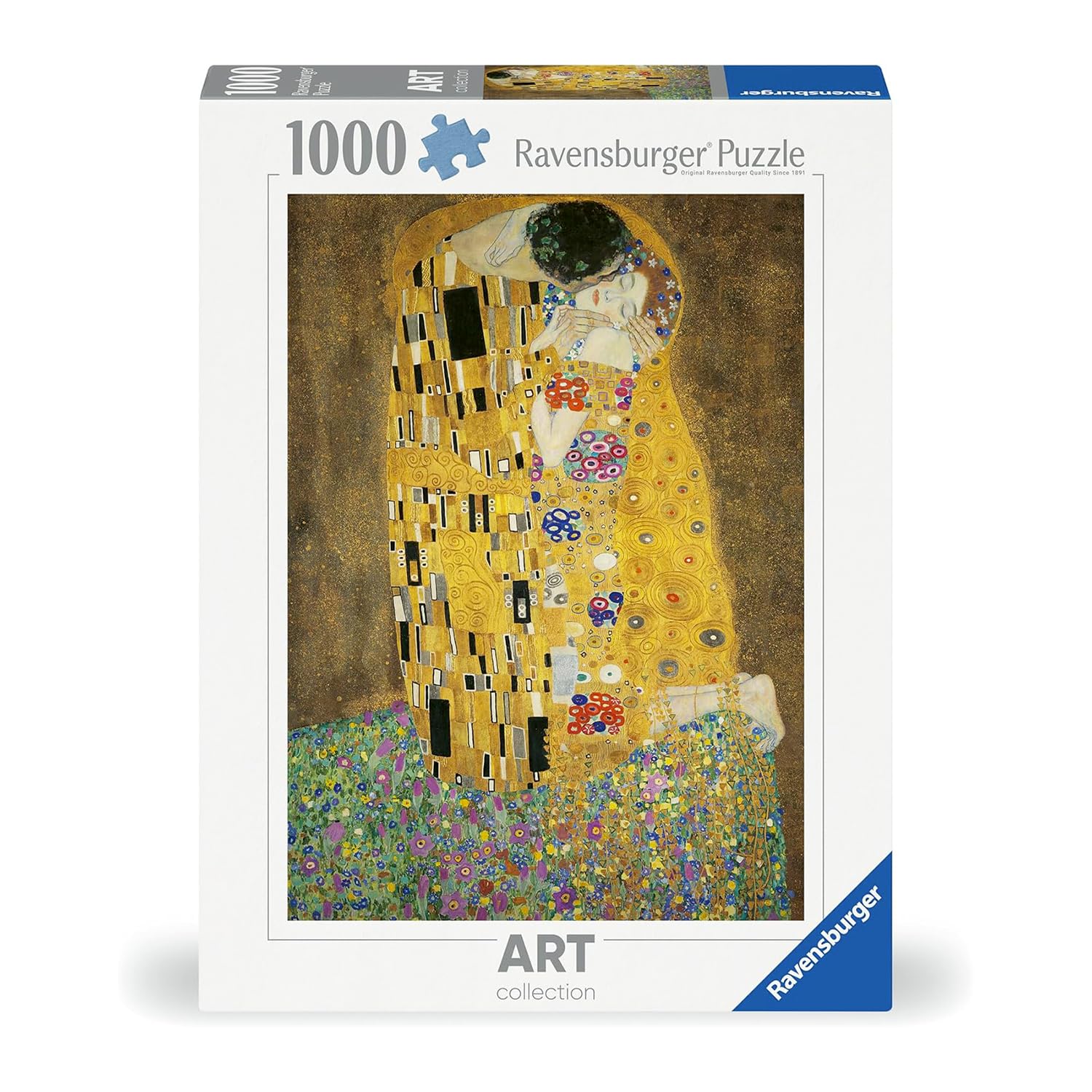 

Ravensburger Art Collection Jigsaw Puzzle 1000 12000066 Klimt The Kiss Piece