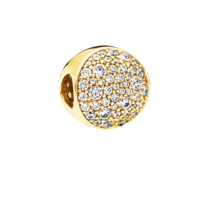 Nuevos Originales Brillantes Dorados Tortuga Serpiente Copo de Nieve Colgantes Charms Cuentas DIY Joyería para Mujer Regalo Cuentas Aptas para Pulseras