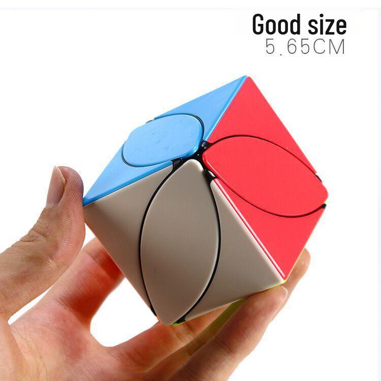 Solid Color Maple Leaf Magic Cube Pyramid Dinosaur Grid Dot Skewed Edge