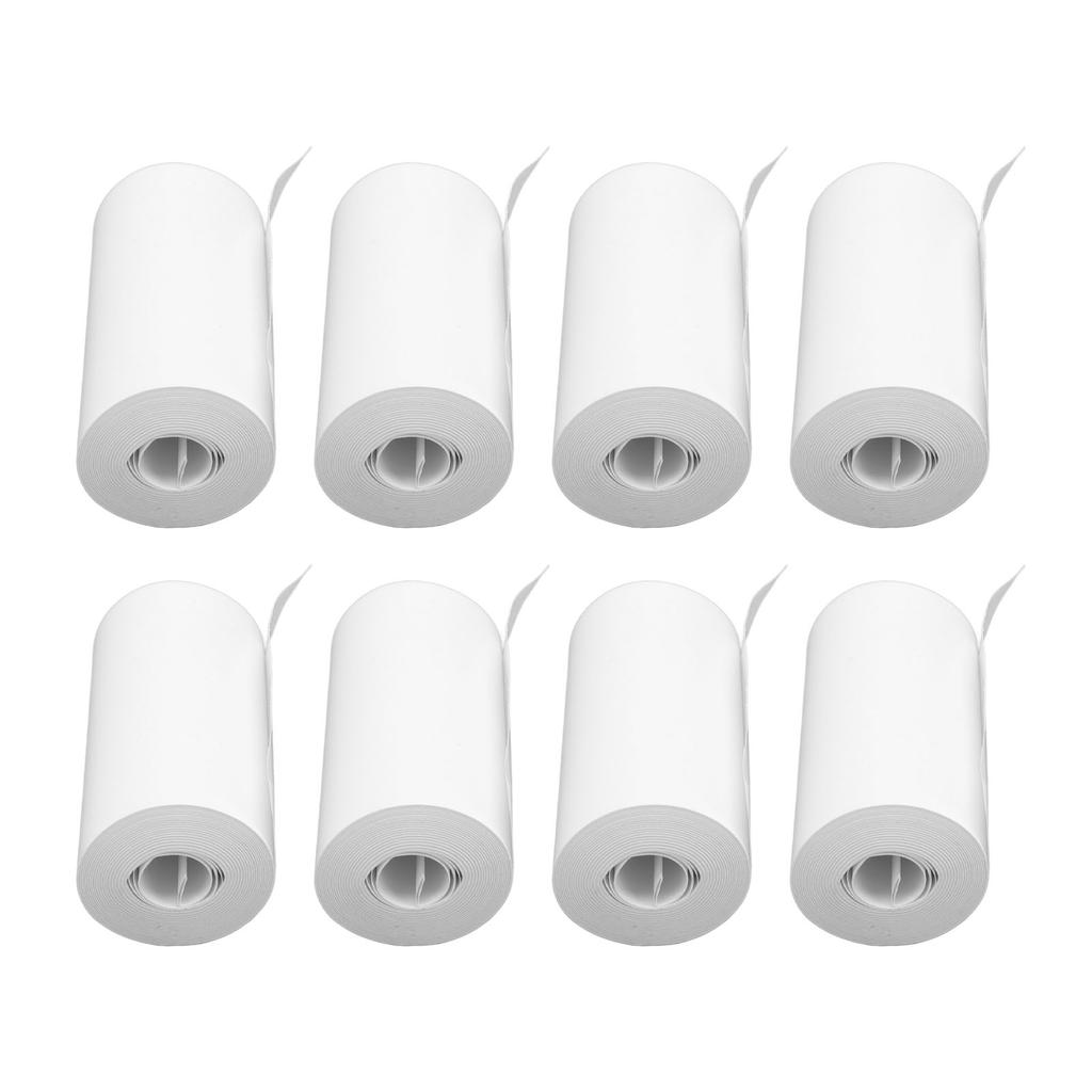 20Pcs Thermal Printing Paper Rolls Portable Refill Set Print for Camera Notes Labels 57x25mm