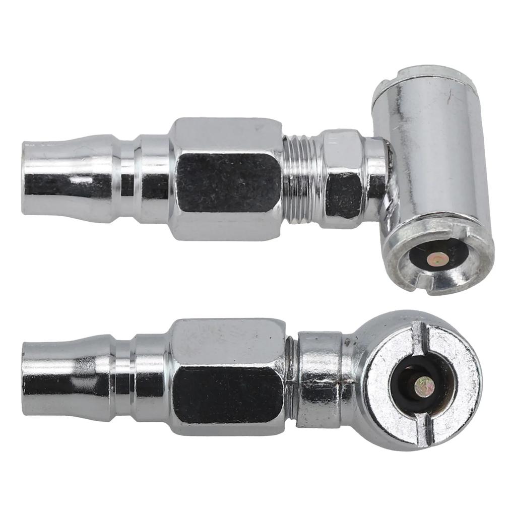Car Truck Tire Quick Charging Hand-Operated Inflating Rod Single/Double Head Inflatable Pump Valve Clip Clamp Connector Nozzle