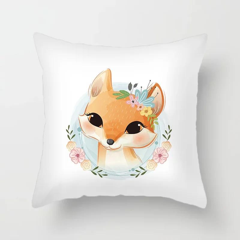 

Офис Гостиная Дом Наволочка Милая Наволочка с Животным Украшения для Машины 40x40cm