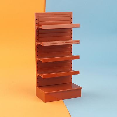 Dollhouse Supermarket Display Shelf Dollhouse Simulated Snack Cabinet Dolls House Accessories