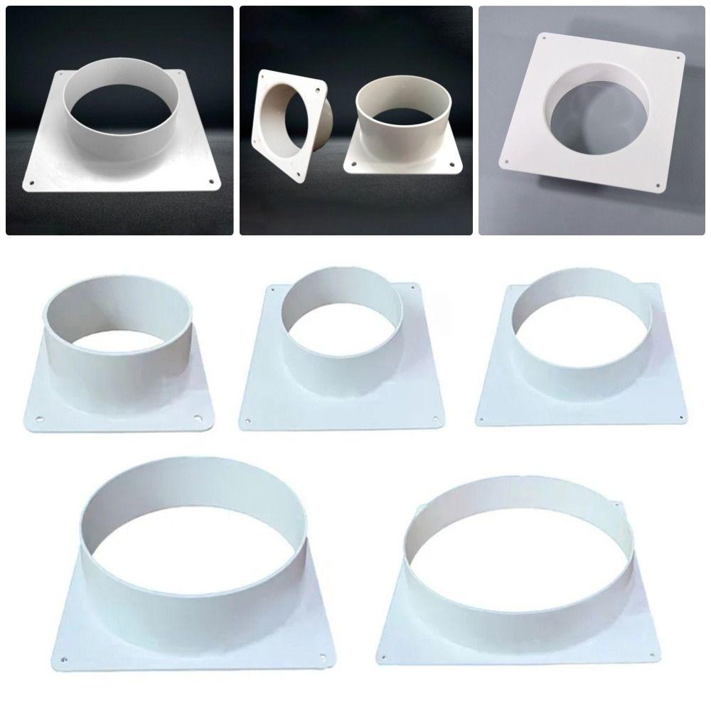 1Pcs Flange Air Outlet Adapter Ducting Tools Ventilation Pipe Durable Air Vent Duct Connector