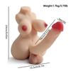 TPE Sex Doll Soft Material 3-piece Set Big And Fierce Penis 3D Tight Anal Love Doll Unisex Half Body Adults Masturbation Sex Toy