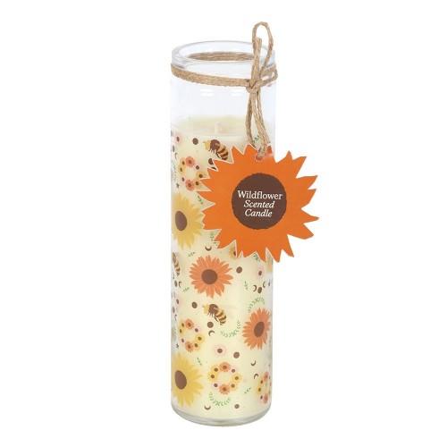 Something Different Solstice Wildflower Summer Tube Candle