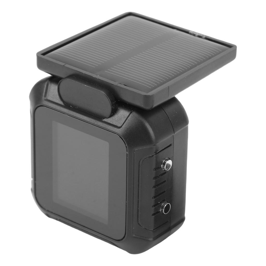 Motorcycle Tire Pressure Monitor with 2 External Sensors, Solar and USB Charging, 0 87PSI Range, Displays Pressure and