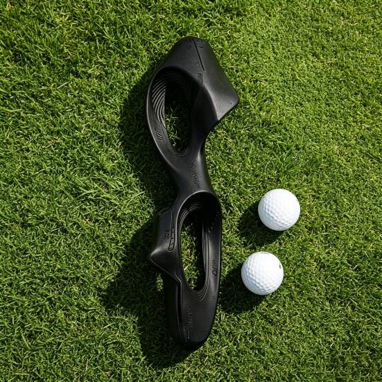 Golf Grip Trainer for Left & Right-Handed Golfers, Golf Training Aid for Correct Hand Positioning, Improve Swing Consistency, Muscle Memory, Golf Club