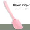 Mixing Spatula High Temperature Resistance Soft with Stand Easy To Clean Detachable Design Stir Pink Silicone Cream