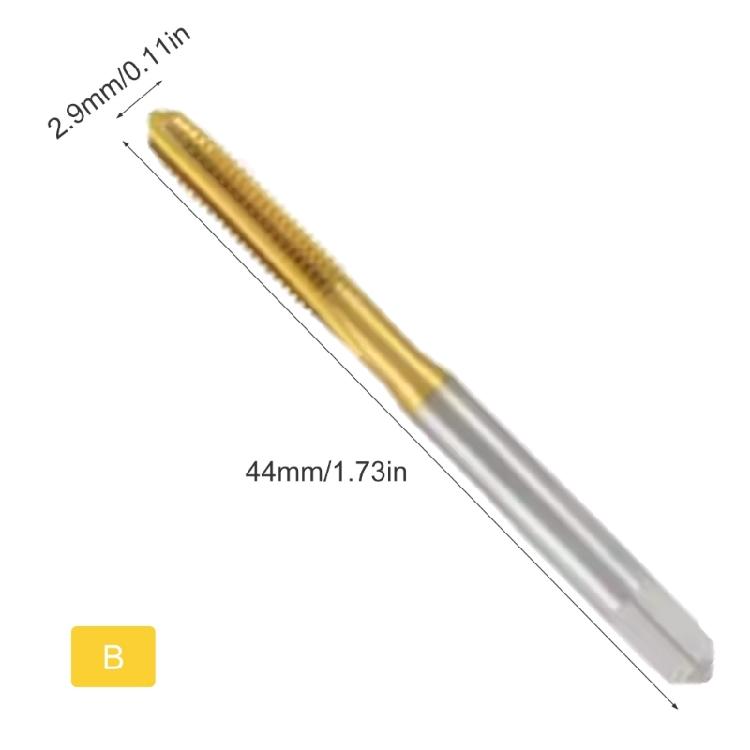 Machine Taps With Integrated Drilling And Threading Functions For High Speed Stainless Steel Reduced Friction And Wear