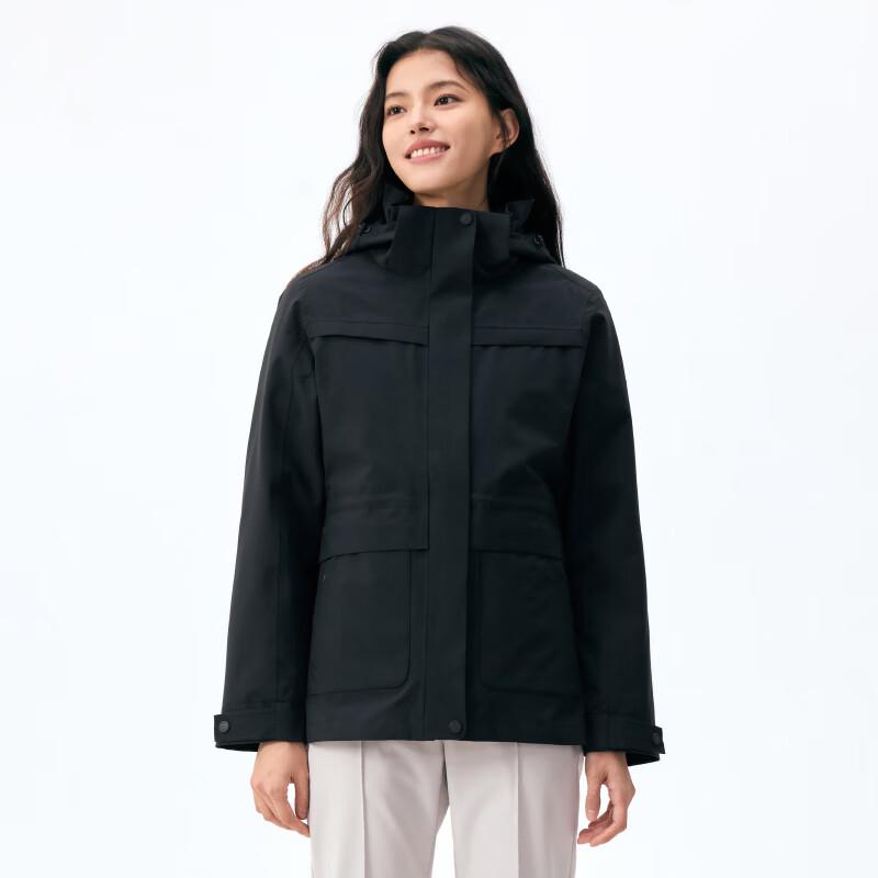 Lanbu Women's Winter 3-in-1 Softshell Jacket