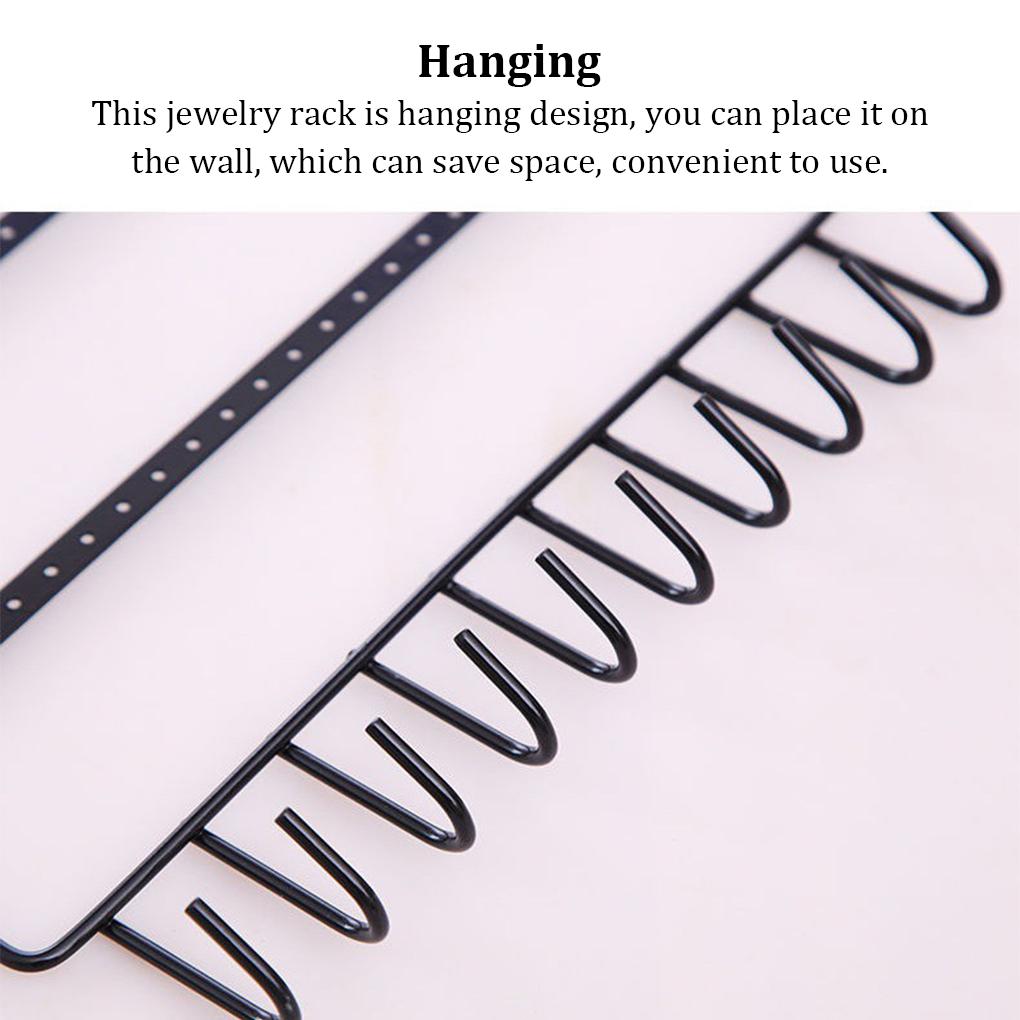 Earrings Display Holder Ear Studs Hanging Rack Large Capacity Jewelry Storage Organizer Rings Jewelries Stand Bracket Home