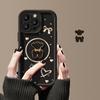 Three-dimensional bear doll suitable for OPPO FindX9 mobile phone case RealmeC83 cartoon C100 personalized protective case