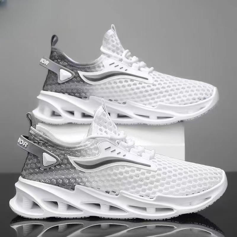 Sneakers Summer New Thick-soled Comfortable Mesh Breathable Low-top Thin Running Shoes