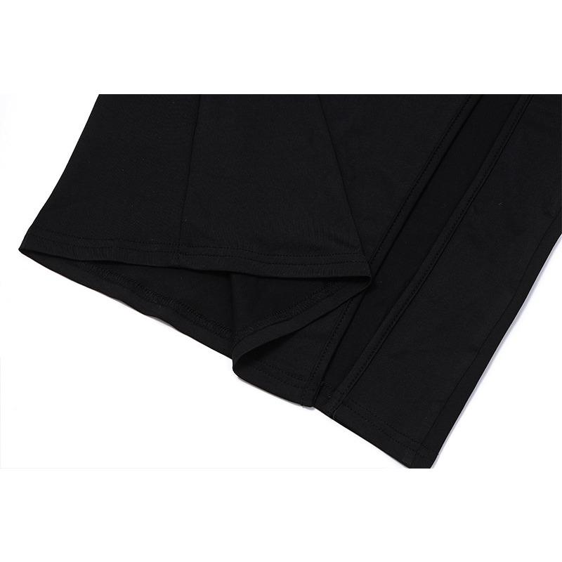 GMXIA Winter Sexy Hottie One Shoulder Hair Top Slit Dress Woman