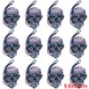 10Pcs/Lot Skull Punk Patches For Clothing Hip Hop Iron On Patches For Clothes Patch Thermoadhesive Embroidery Fusible Patch DIY