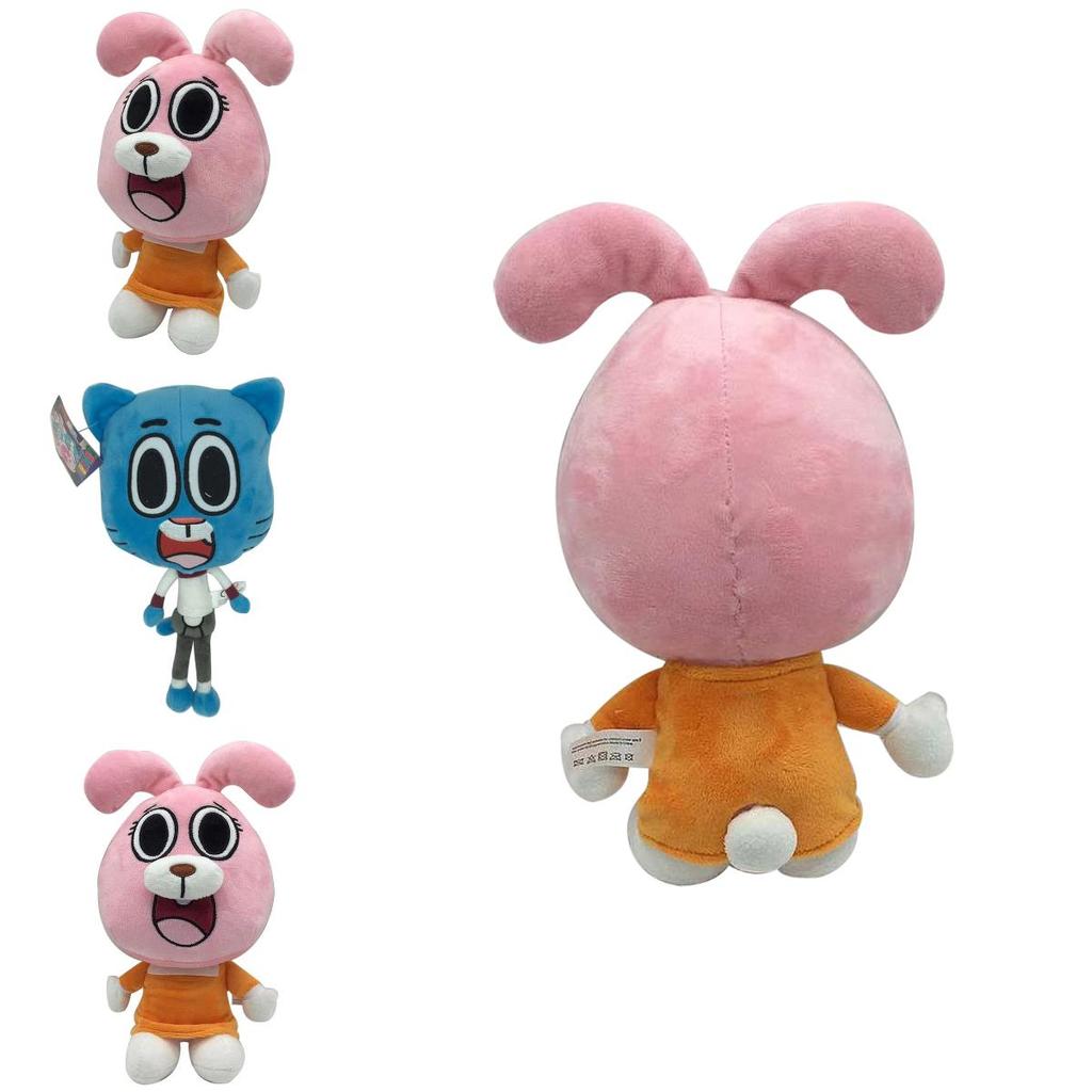 Entzückendes und weiches 25 cm Darwin Plüschtier aus Die erstaunliche Welt von Gumball für Kinder