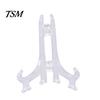 Picture Frame Display Plate Rack Safe Wide Application Triangle Structure Dish Portable Easels Holder for Hotel Kitchen Easel
