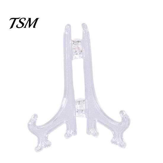 Picture Frame Display Plate Rack Safe Wide Application Triangle Structure Dish Portable Easels Holder for Hotel Kitchen Easel