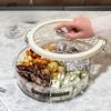 High-value Light and Luxurious Sealed Nut Snack Candy Tray New Year's Chinese New Year's Dried Fruit Tray Home Living Room Coffee Table Fruit Tray