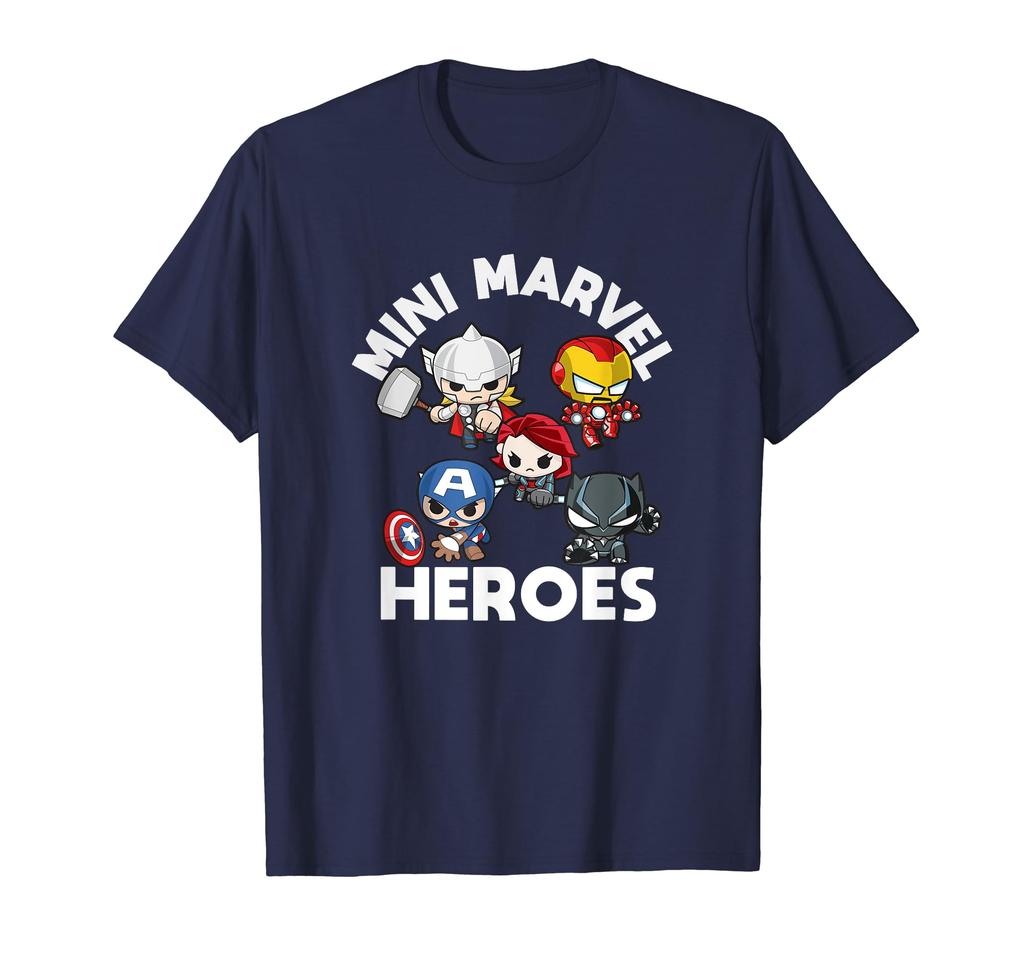 Marvel Comics Retro Classic Mini Marvel Heroes Avengers T-Shirt