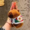 Adorable Plush Capybara Keychain Soft Water Capybara Doll Toy For Kids And Collectors