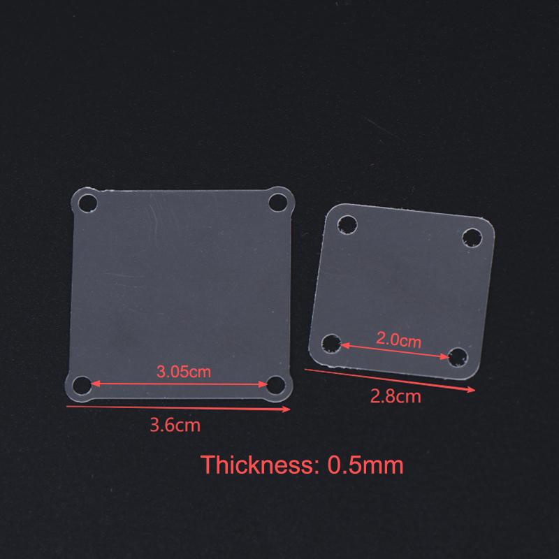 5/10Pcs Transparent Fpv Stack Insulated Board - 20X20Mm / 30.5X30.5Mm Cc3D/Naze32/F3/F4 Flight Control Accessories