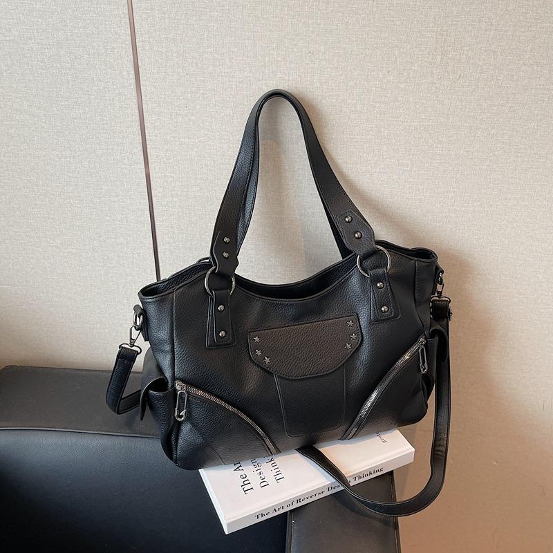 Niet Lokomotivtasche neue Nische Retro Handtasche vielseitige Pendler Schulter Umhängetasche Tragetasche Damen