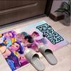 KPop Demon Hunters Pattern Rug, Indoor/Outdoor Mat, for Picnic, Gameroom, Bedroom, Office, Living Room, Home Decor Carpet, Birthday Gift
