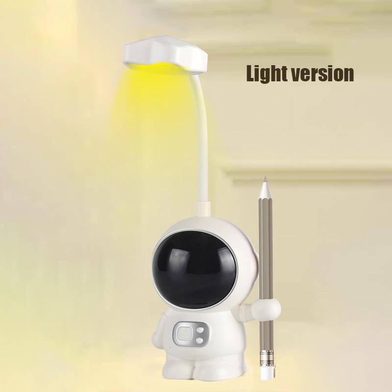 2 stücke Nette Cartoon Schreibtisch Lampe Multifunktionale Stift Halter Augenschutz Bunte Nachtlicht Für Schlafzimmer Nacht Lesen