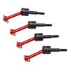 4Pcs Metal Universal Drive Shaft CVD 70mm for Tamiya TT02 1/10 RC Car Upgrade Parts