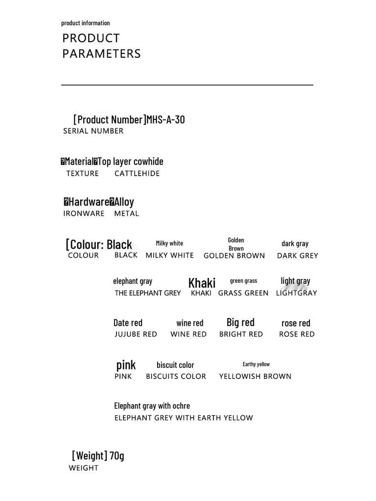 Pasek do torby A-30 ze skóry naturalnej z krowiej skóry: Akcesorium Pasek na Ramię do Koszyka na Zakupy i Torebek Podpachowych